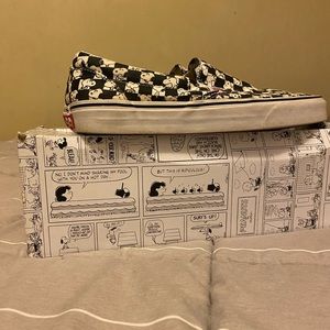 Snoopy Slip-On Vans